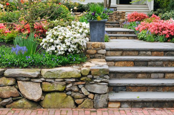 Stone Stairs Repair in Herndon
