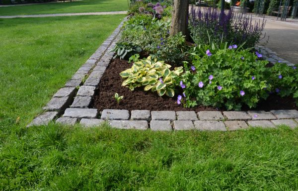 Stone Edging Installation in Herndon