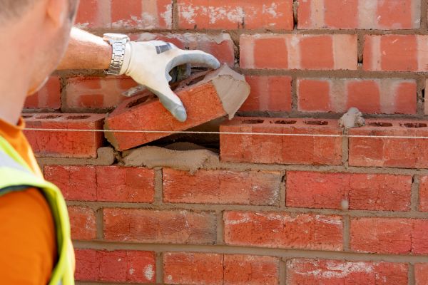 Red Brick Installation in Herndon